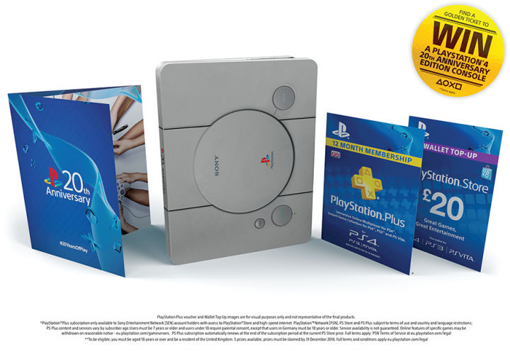 Uno Steelbook dedicato ai 20 anni di PlayStation