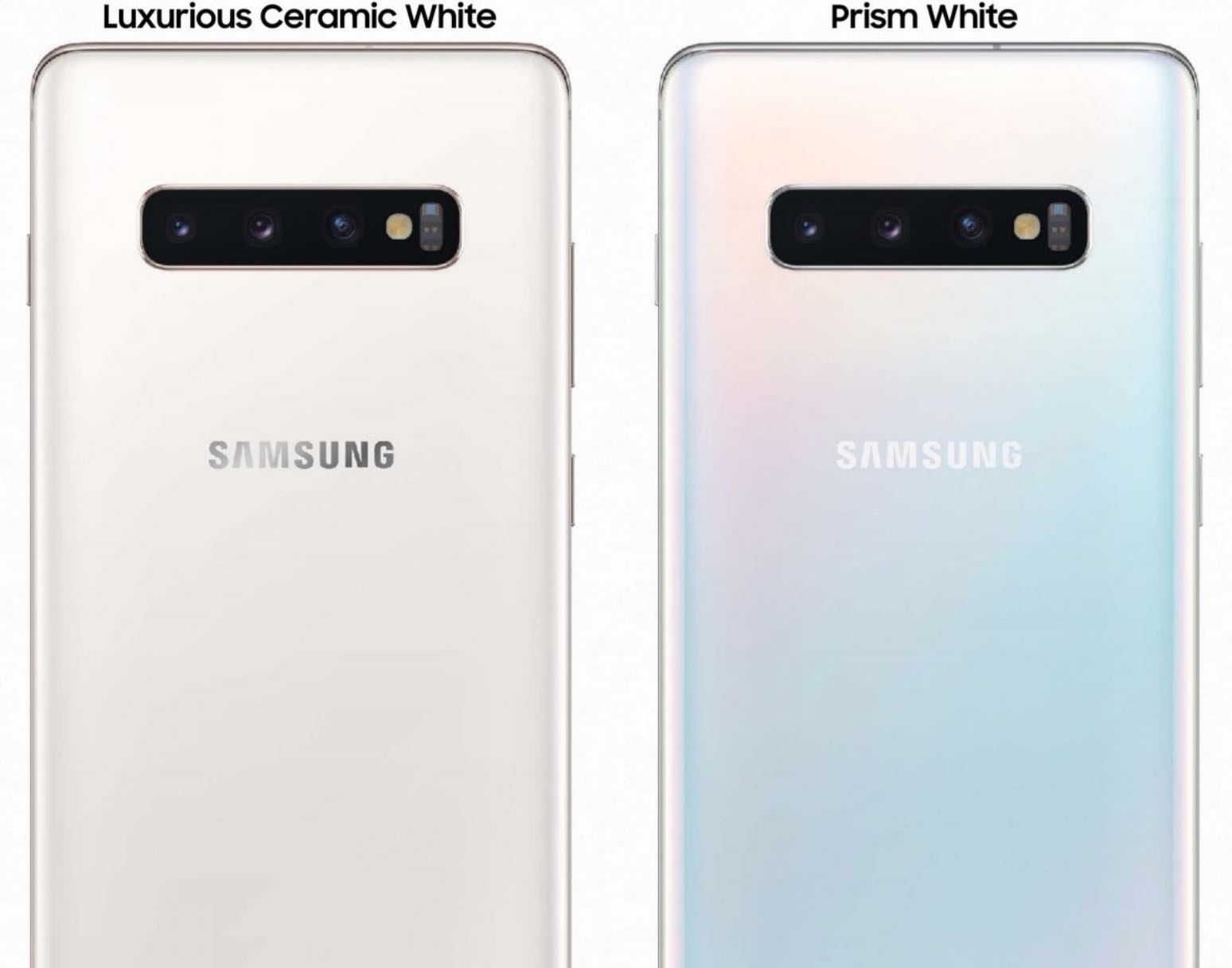 samsung s10 ceramic white