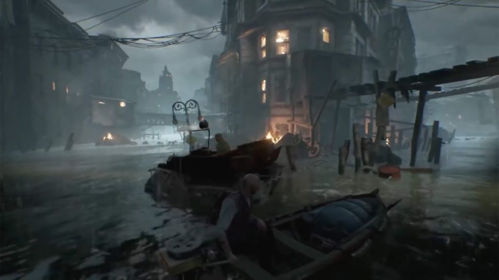 the sinking city