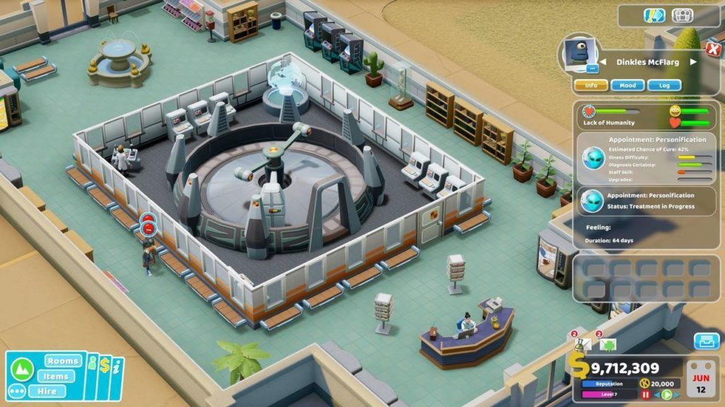 Two Point Hospital Incontri ravvicinati