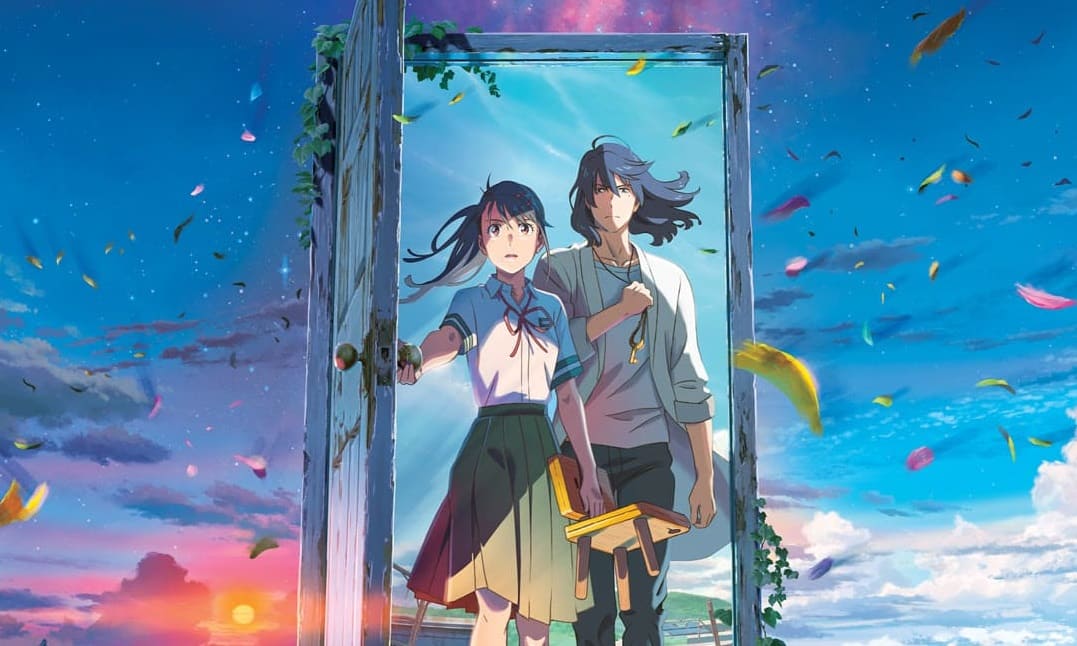 Suzume, il poster del nuovo film di Makoto Shinkai