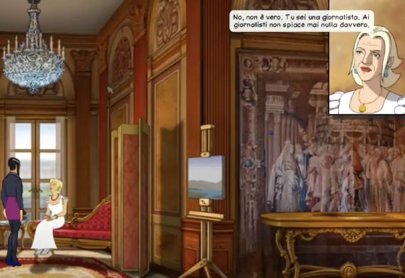 Nico parla con Imelda soluzione broken sword 1