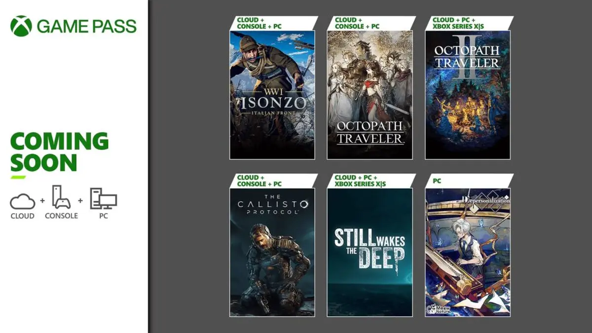 Xbox Game Pass Giugno 2024, Octopath Traveler 2 e The Callisto Protocol in arrivo