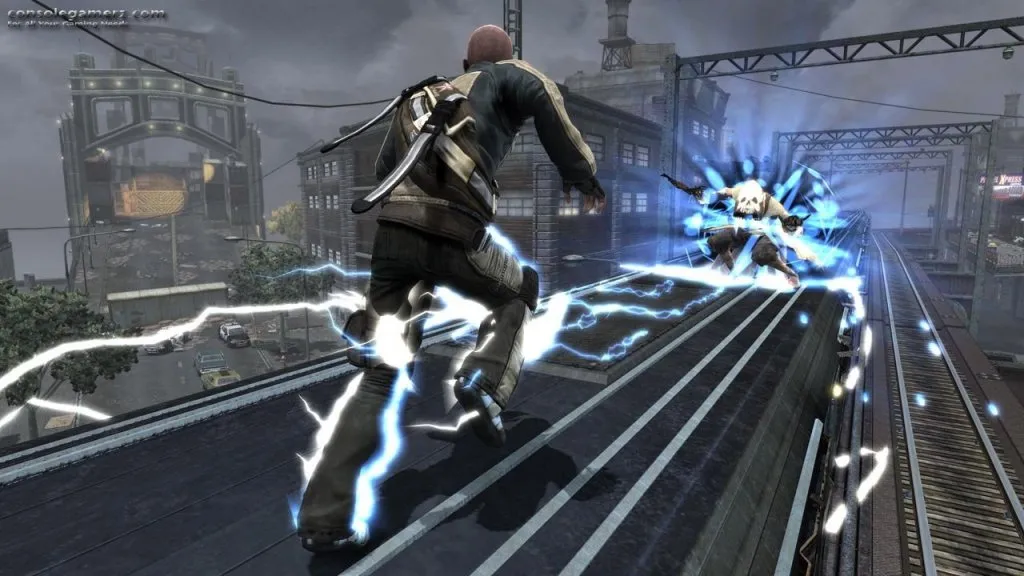 Gameplay inFamous, immagine editoriale 