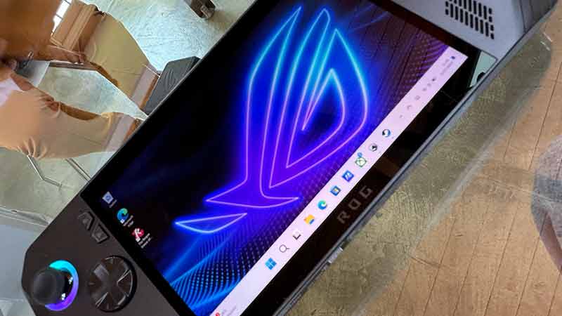 nuova asus rog ally x handheld