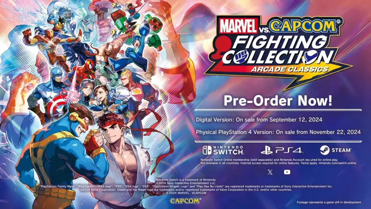 Marvel Vs. Capcom Fighting Collection Arcade Classics