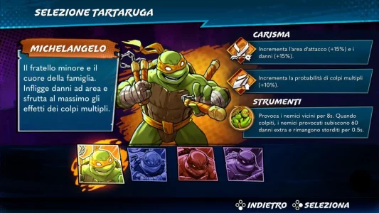 TMNT Splintered Fate - Michelangelo