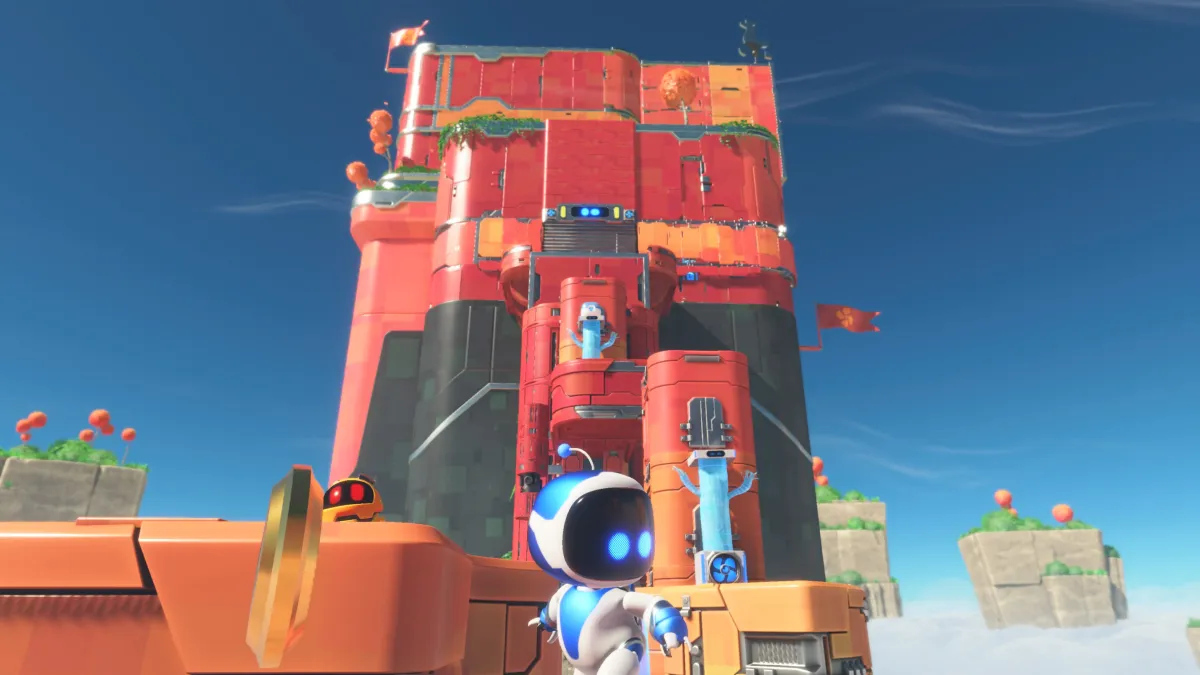 Astro Bot RECENSIONE Alcuni livelli sono più puramente platformer, altri giocano sui poteri momentanei dati ad Astro