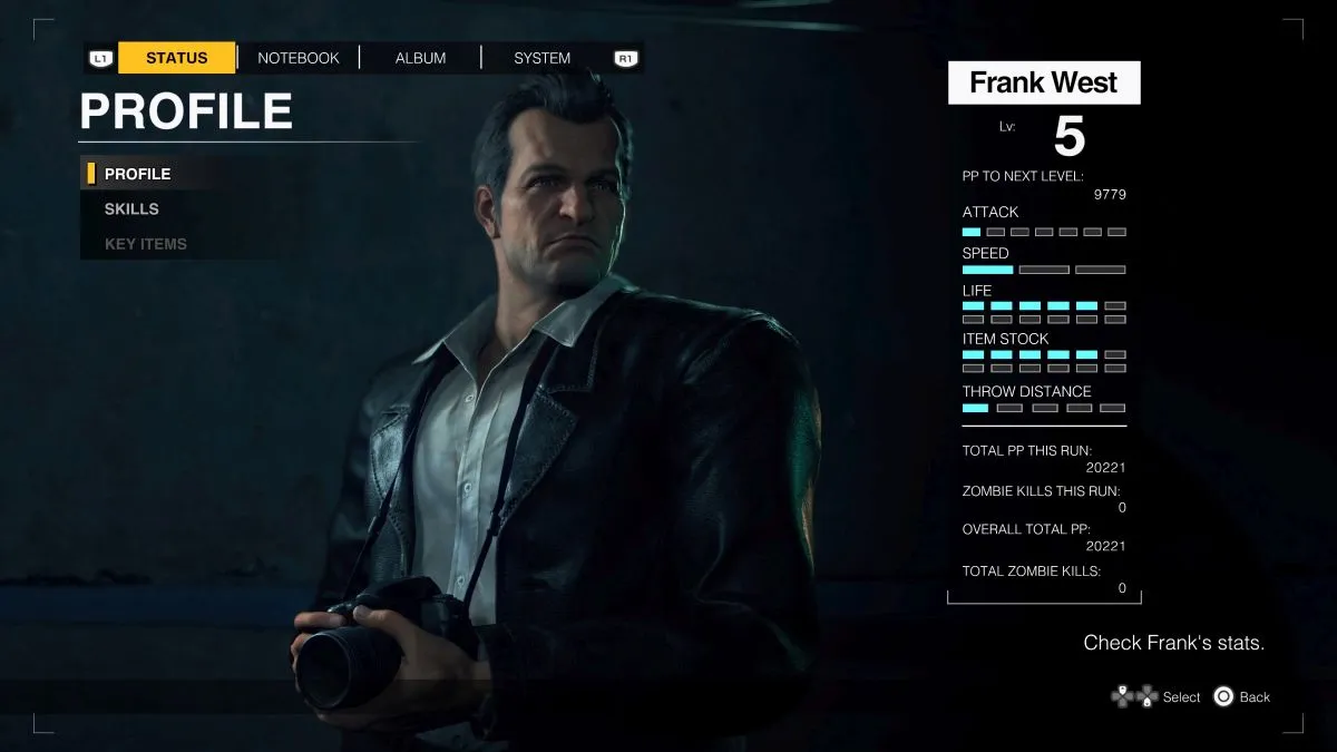 Dead Rising Deluxe Remaster RECENSIONE Uccidendo e scattando foto potremo migliorare le statistiche di Frank, anche se in modo non troppo evidente a livello di gameplay