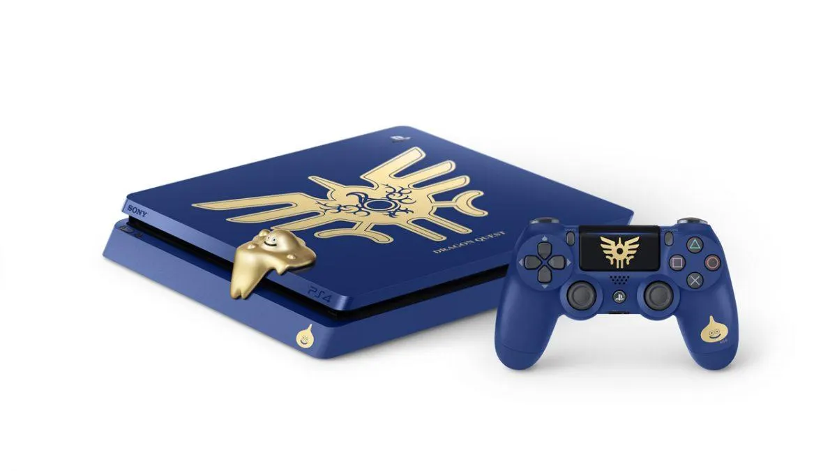 PS4 Slim Dragon Quest Edition