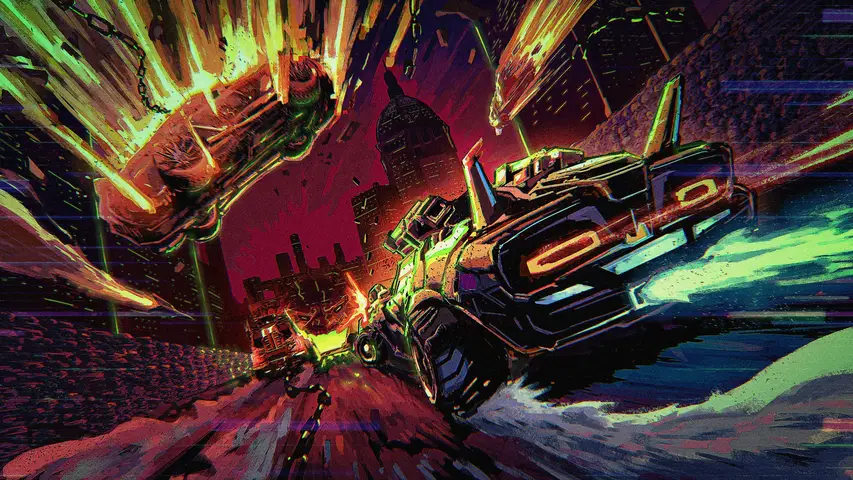 Fatal Run 2089 PROVATO @Gamescom 2024 Fatal Run Key Art-2