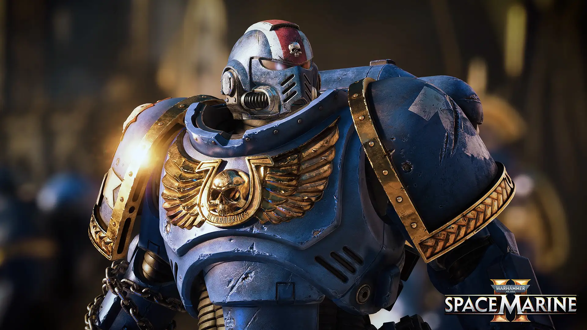 Warhammer Space Marine 2 Recensione Ritorno al tetro futuro Titus in tutta la sua gloria