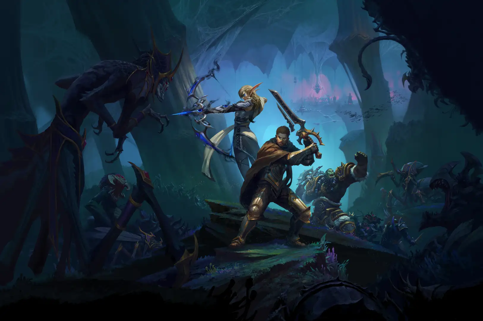 World of Warcraft The War Within Intervista ai Developer @Gamescom 2024 Key art dell'espansione