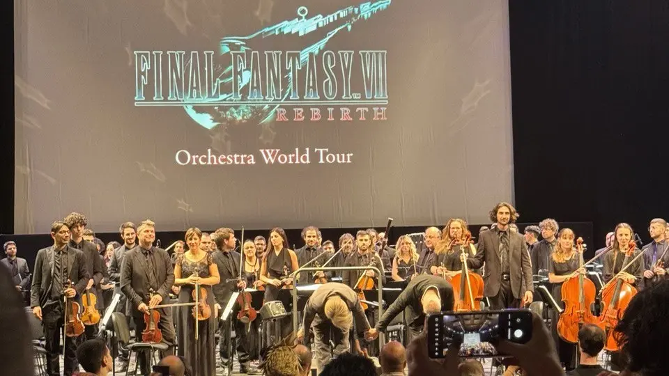 final fantasy 7 rebirth orchestra world tour roma - Eric Roth e Mitsuto Suzuki