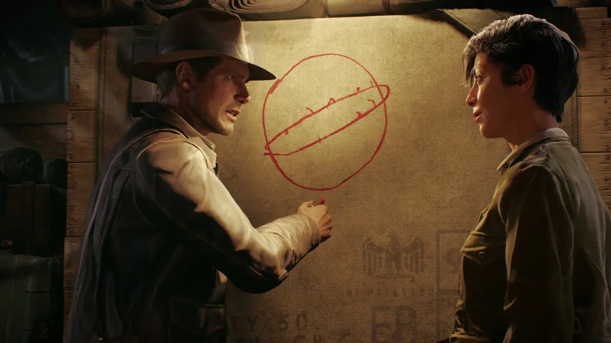 Indiana Jones e l'Antico Cerchio commento gunplay director Xbox PC