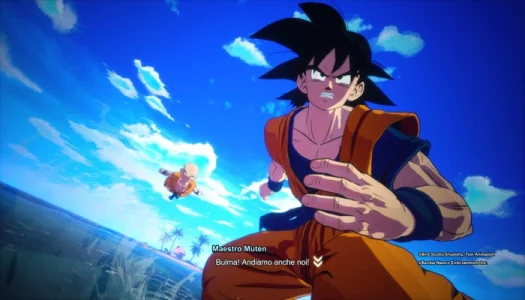 Dragon Ball Sparking Zero Goku e Crilin