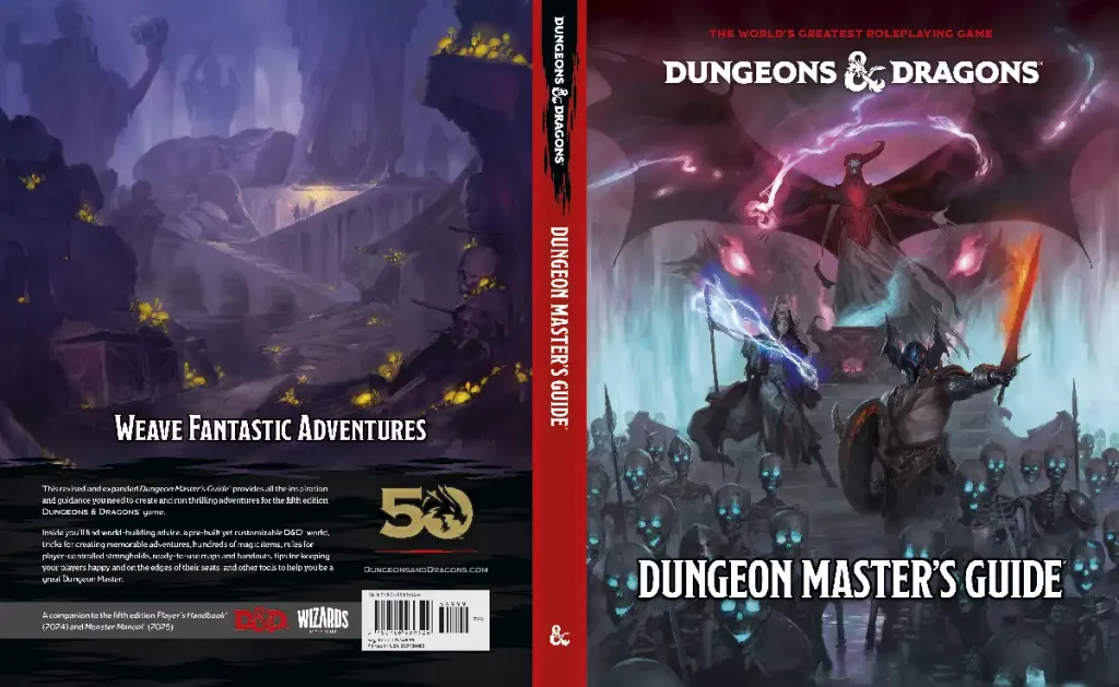 Dungeon master copertina manuale