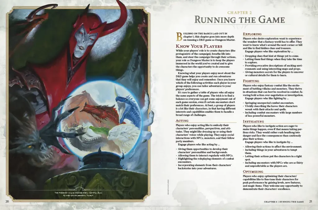 dungeon master guide pagine del manuale