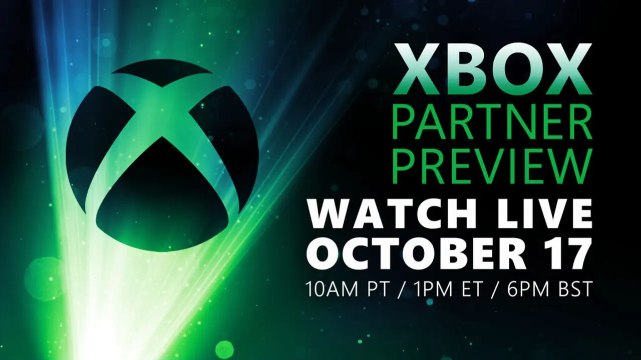 Xbox Partner Preview 17 Ottobre 2024 annuncio