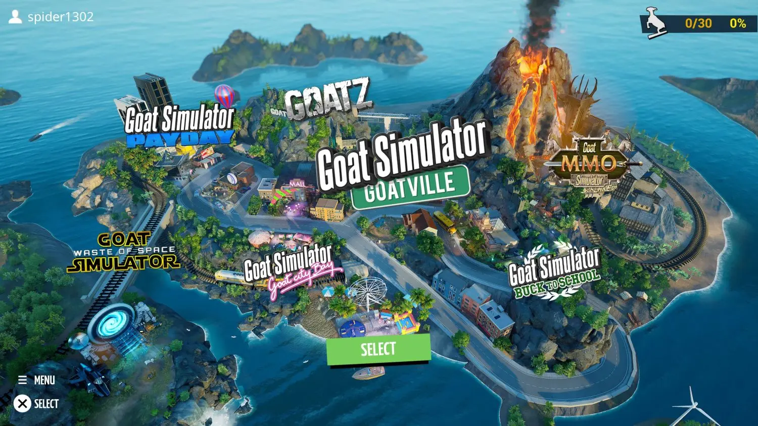 Immagine recensione Goat Simulator Remastered