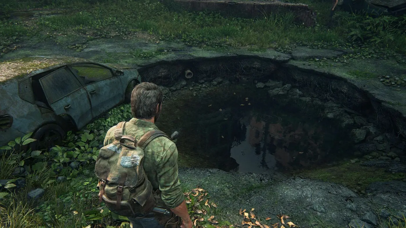 Immagine recensione PS5 Pro, i riflessi in TLOU Parte I