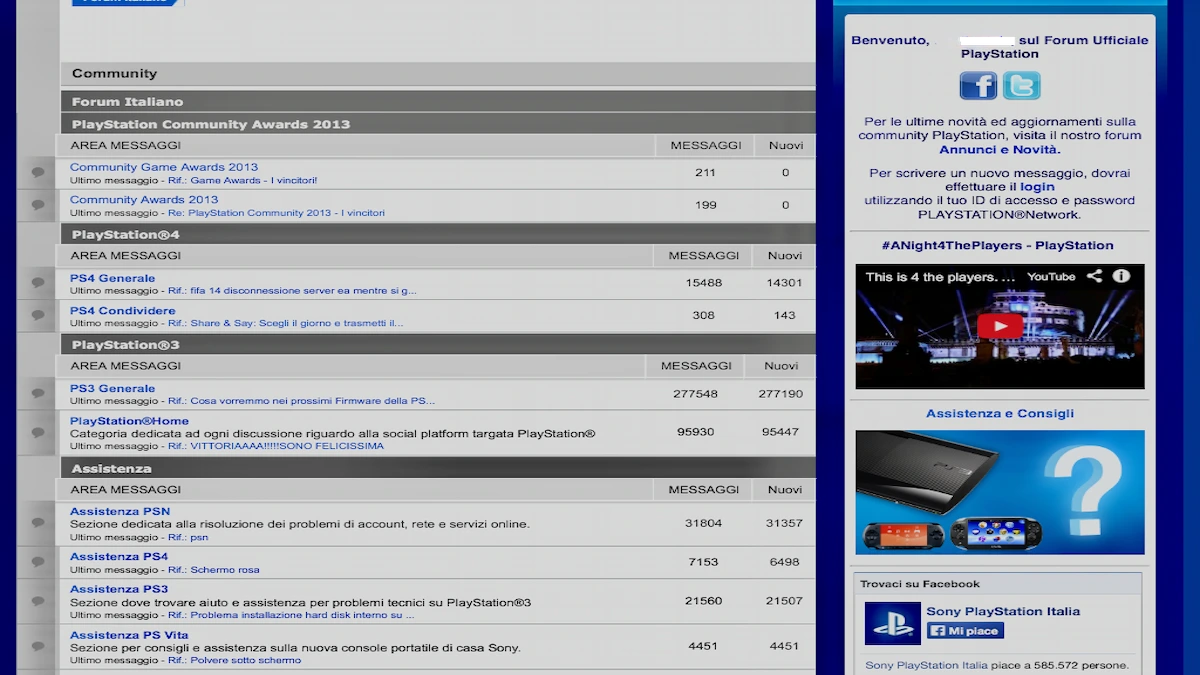 30 anni di PS: il PlayStation forum