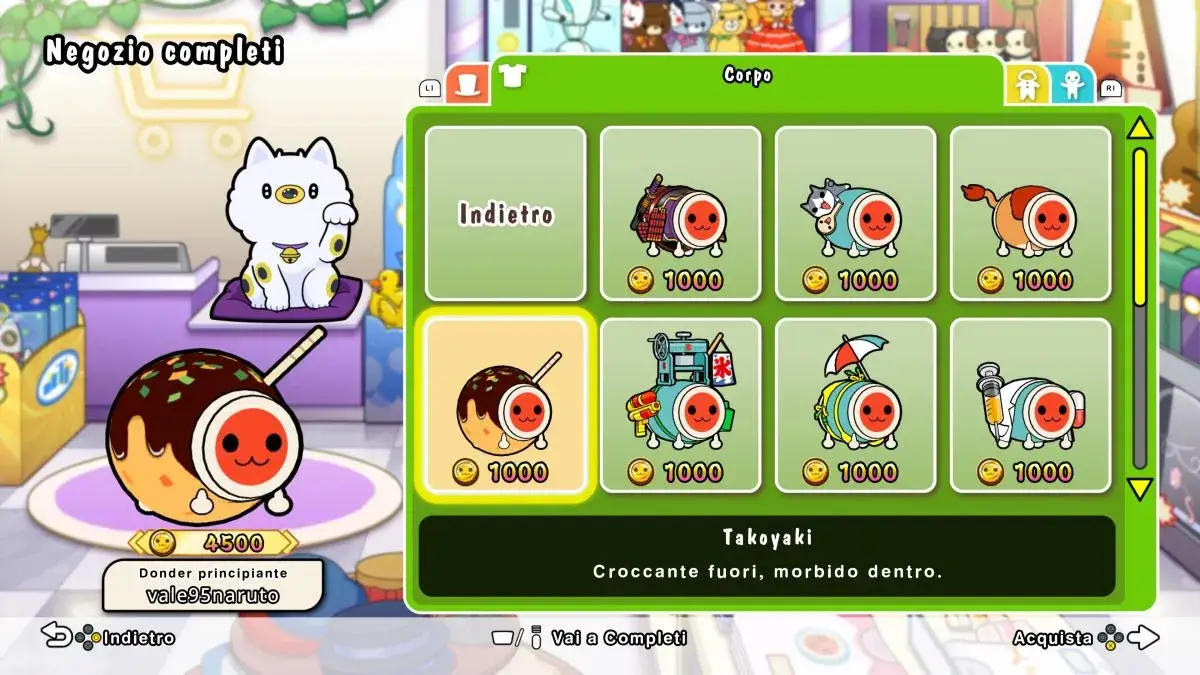 Taiko no Tatsujin Rhythm Festival Recensione - Negozio