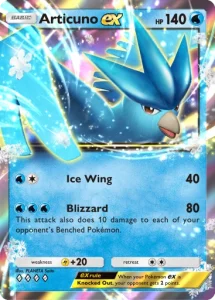 articuno ex pokémon pocket