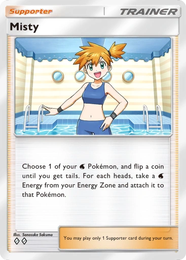 misty pokémon pocket