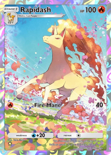 Rapidash pokémon pocket