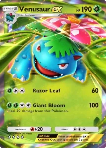 venusaur ex pokemon pocket