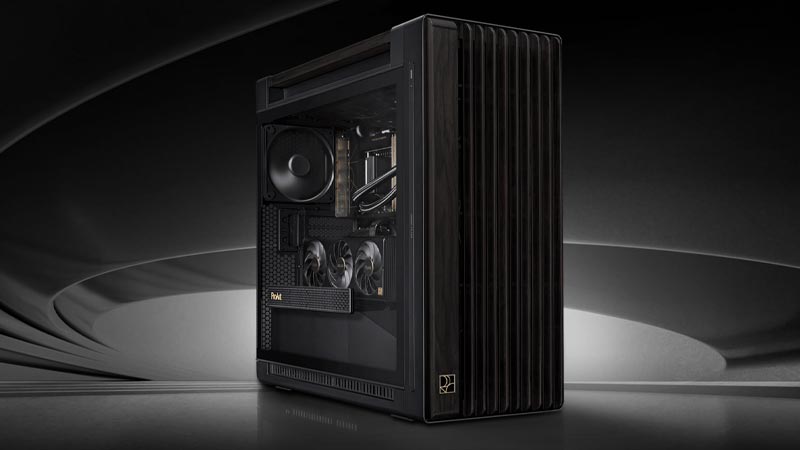 ASUS ProArt PA602 Wood Edition il case in legno