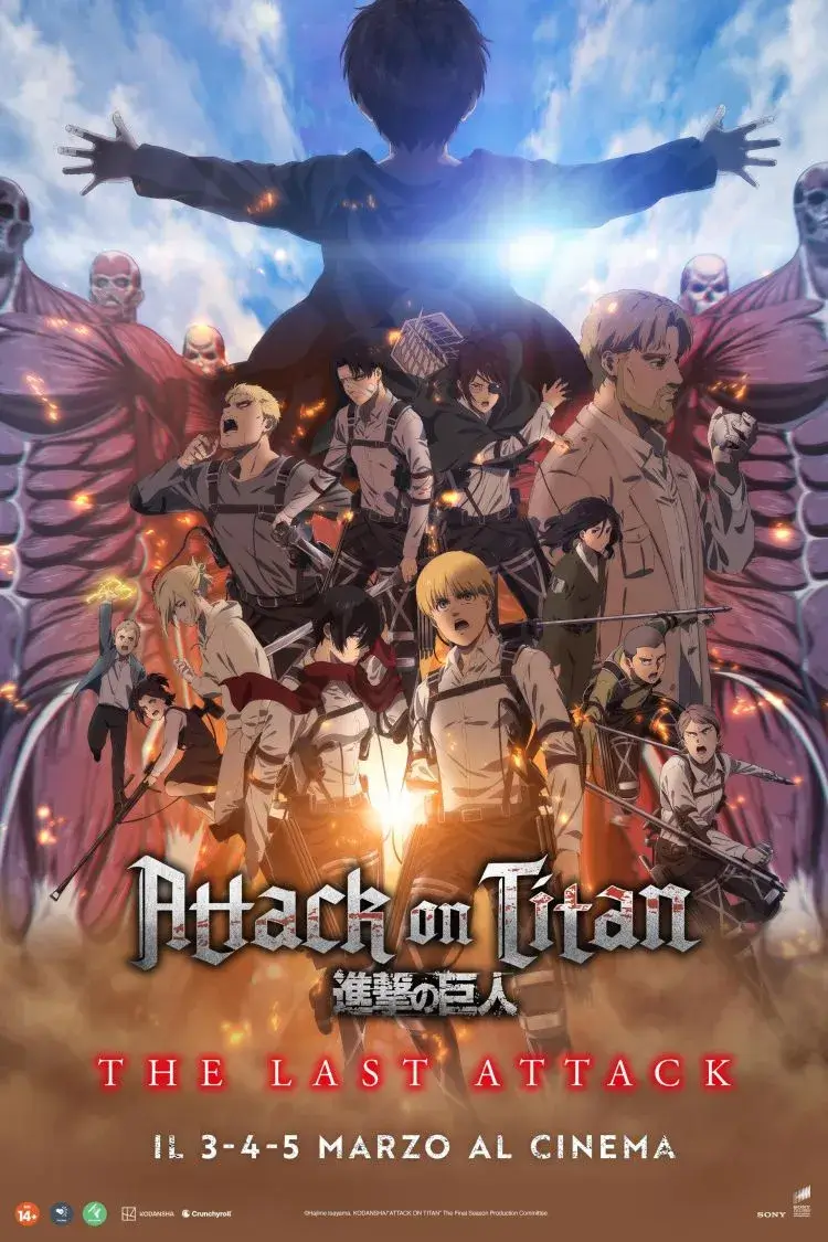 Attack on Titan THE LAST ATTACK - Locandina