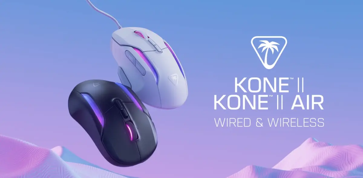 Kone II e Kone II Air sono rispettivamente la versione cablata e non della nuova iterazione del Kone