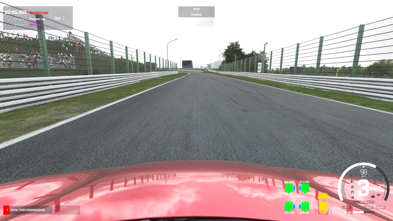 ASSETTO CORSA EVO ANTEPRIMA visuale cofano