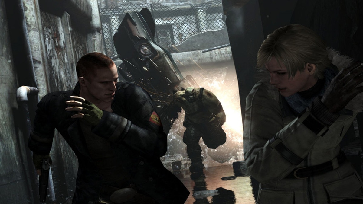 Resident Evil 6 Remake Scena di combattimento