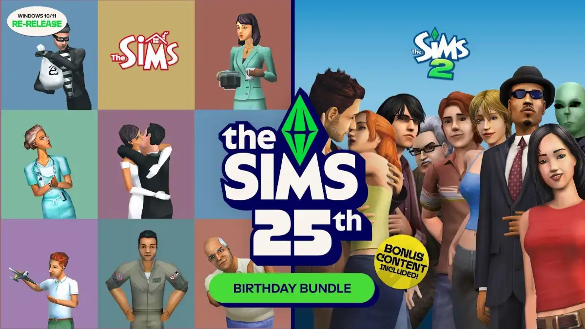 The Sims e The Sims 2 tornano nel The Sims 25th Birthday Bundle