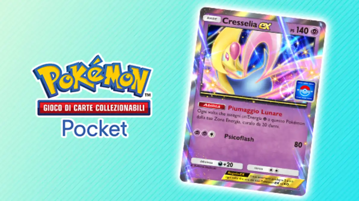 Pokémon TCG Pocket, Cresselia-ex e altre carte promo nel nuovo evento