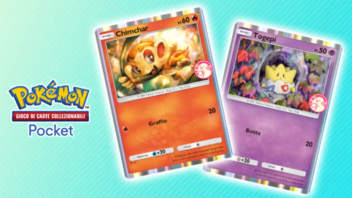 Pokémon TCG Pocket, le carte promozionali di Chimchar e Togepi sono disponibili